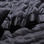 Vienna Quilted Bedspread 2.5m x 2.6m - Black - DUSK
