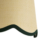 Vivienne Rechargeable Contrast Edge Scallop Wall light - White - DUSK