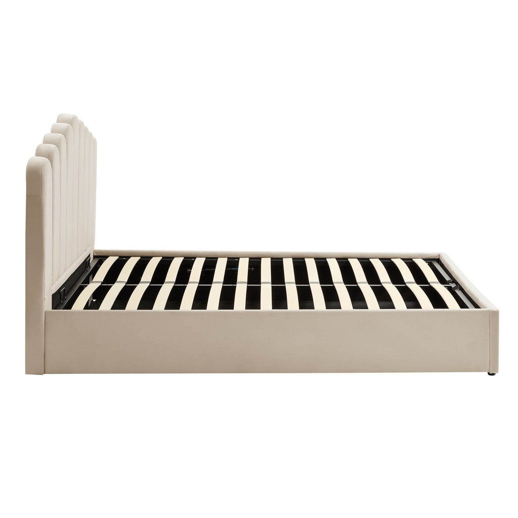 Washington Ottoman Storage Bed - Ecru - DUSK