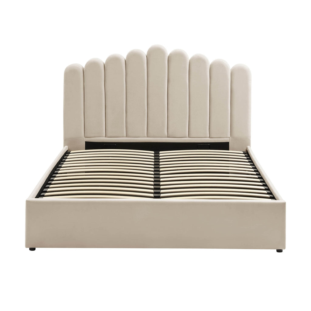 Washington Ottoman Storage Bed - Ecru - DUSK