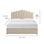 Washington Ottoman Storage Bed - Ecru - DUSK