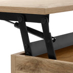 Willow Coffee Table Desk - Oak Effect - DUSK