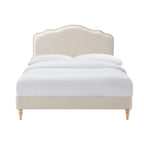 Wiltshire Bed Frame - Cream Linen - DUSK
