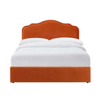 Wiltshire Ottoman Storage Bed - Bright Orange - DUSK