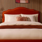 Wiltshire Ottoman Storage Bed - Bright Orange - DUSK