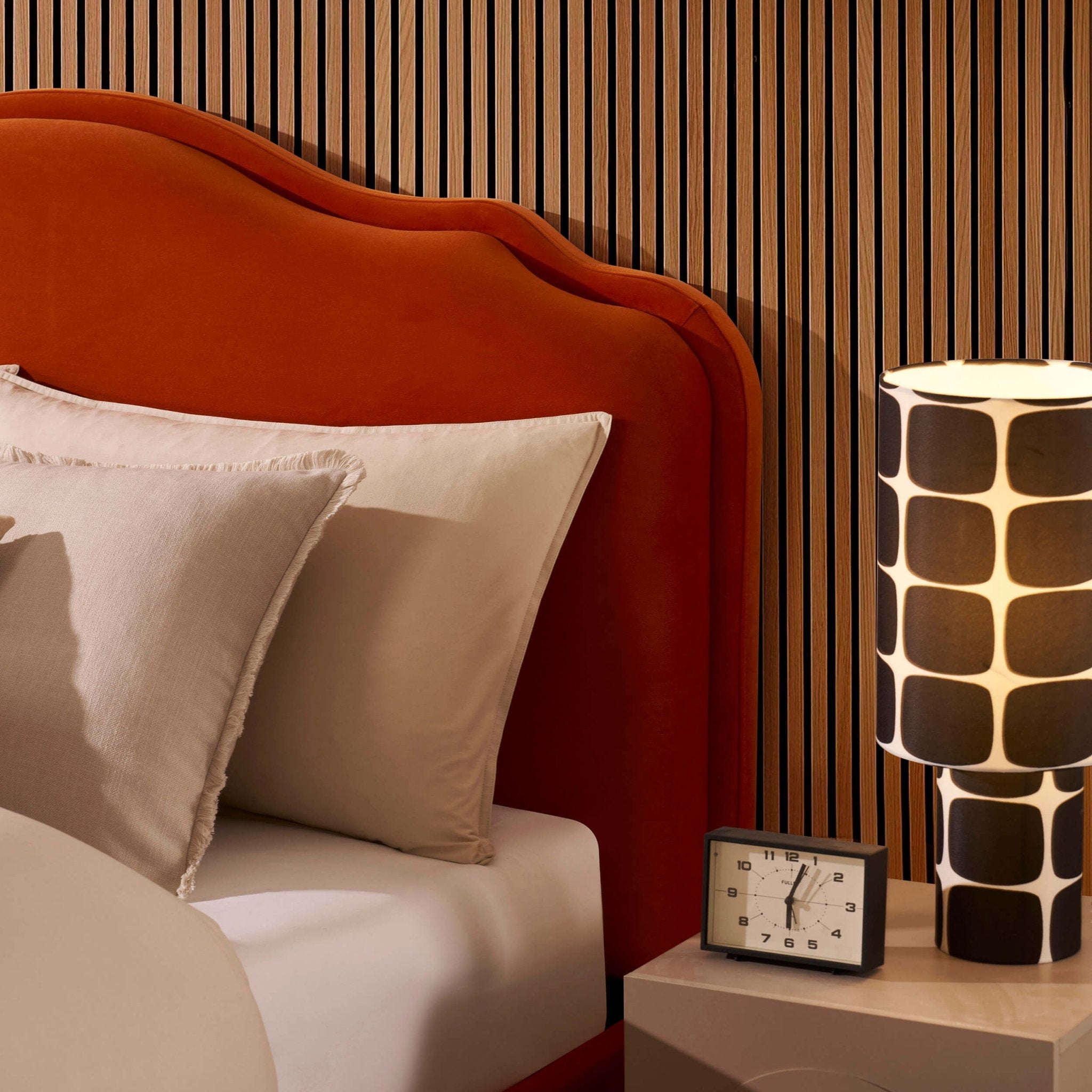 Wiltshire Ottoman Storage Bed - Bright Orange - DUSK