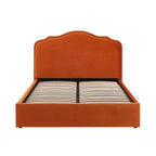 Wiltshire Ottoman Storage Bed - Bright Orange - DUSK