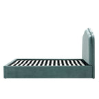 Wiltshire Ottoman Storage Bed - Deep Green - DUSK