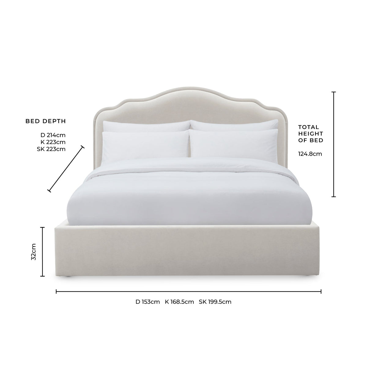 Wiltshire Ottoman Storage Bed - Light Green - DUSK