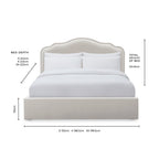 Wiltshire Ottoman Storage Bed - Light Green - DUSK