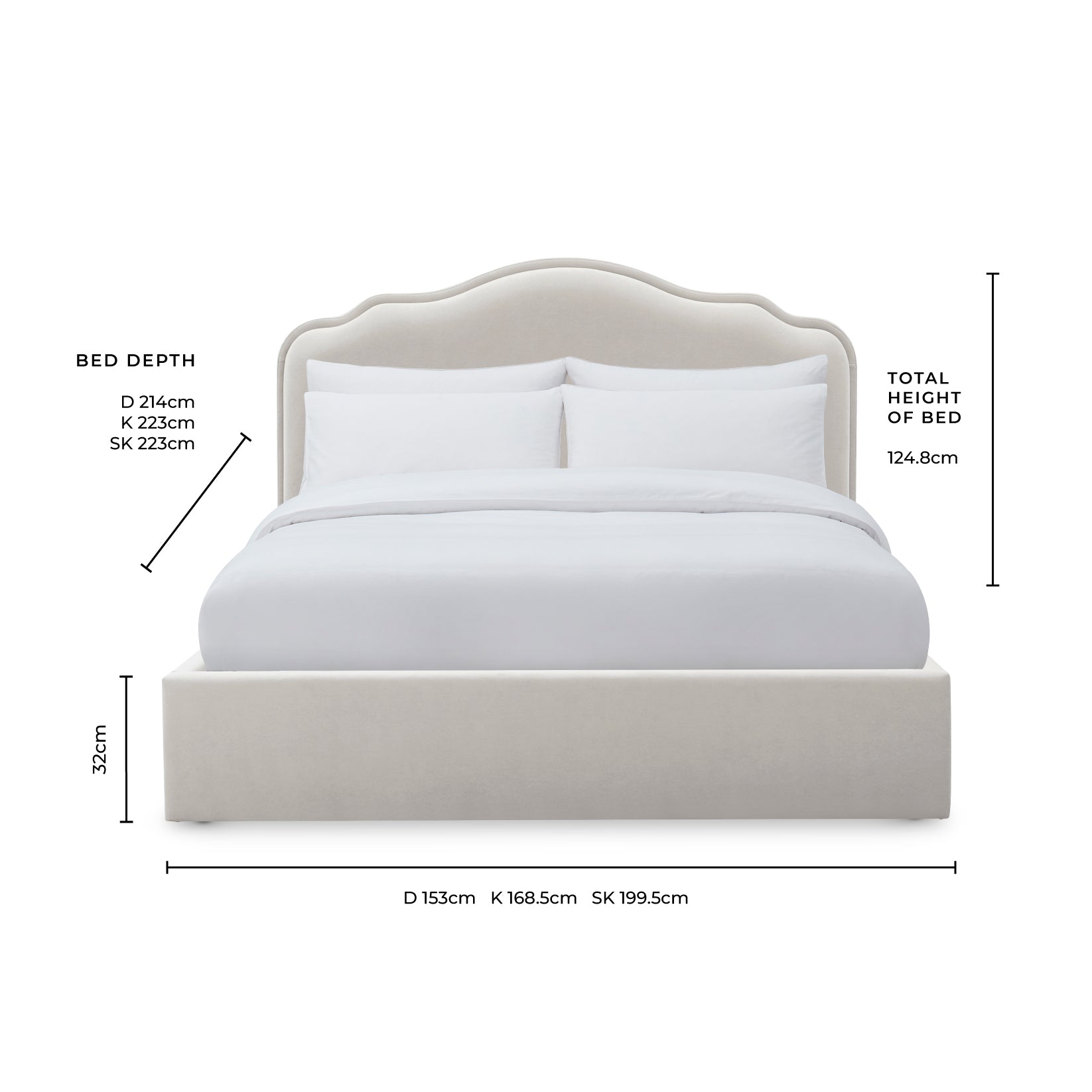 Wiltshire Ottoman Storage Bed - Light Green - DUSK