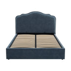 Wiltshire Ottoman Storage Bed - Mid Blue - DUSK