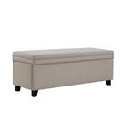 Windermere Storage Ottoman - Stone Grey - DUSK