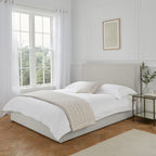 Windsor Ottoman Storage Bed - Natural - DUSK
