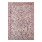 Zahra Persian Style Machine Washable Rug - Rose - DUSK