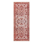 Zahra Persian Style Machine Washable Runner - Burnt Orange - DUSK